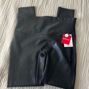 Spanx Faux Leather Leggings